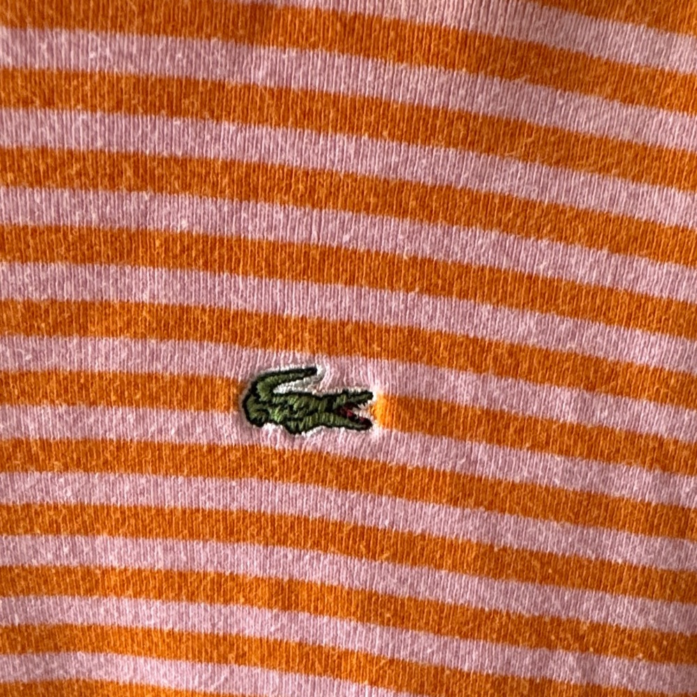 Striped Orange Hoodie Top - Picture 3 of 5